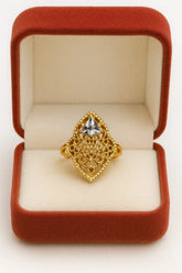 Gold Plated Ring -159 (Rhodium)